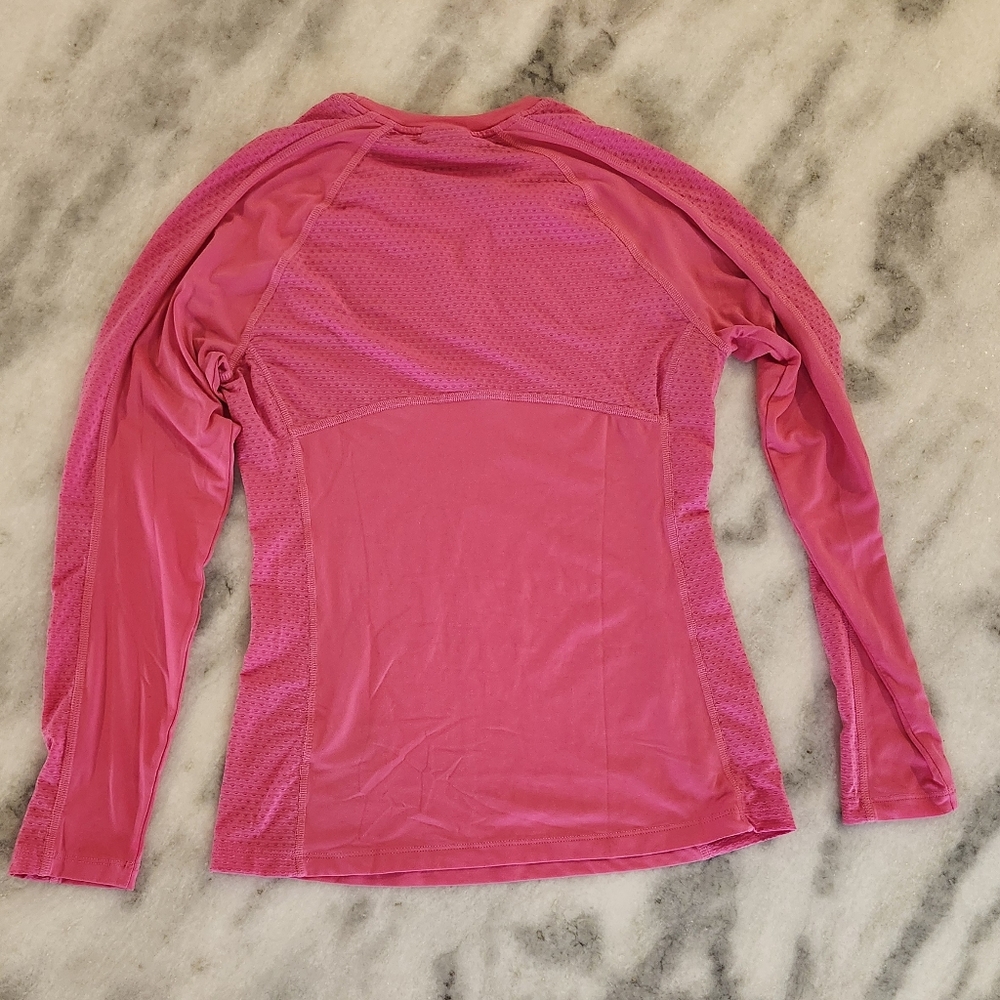 Columbia Pink Long-Sleeve Athletic Performance Tee - Women's Size XS - Picture 2 of 5